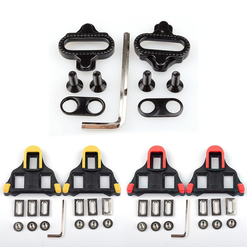 公路山地车锁踏锁片自行车骑行鞋锁鞋锁片扣片夹板配件脚蹬骑行用