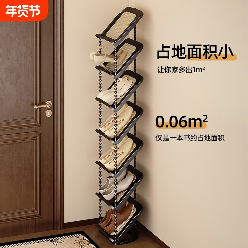 鞋架子多层家用门口入户小窄简易出租房用省空间宿舍鞋柜收纳神器,收纳整理,鞋子收纳架,淘宝优惠券,粉丝福利购,淘宝优惠卷
