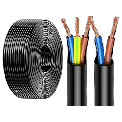 RVV国标2芯3芯11.52.546平方护套线家用防晒防水电缆线监控电源线