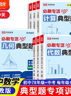 初中数学典型专项训练全套