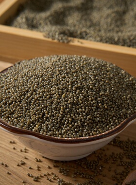 黑小米5斤装农家自种黑色小米煮粥煲汤用五谷杂粮粗粮新米