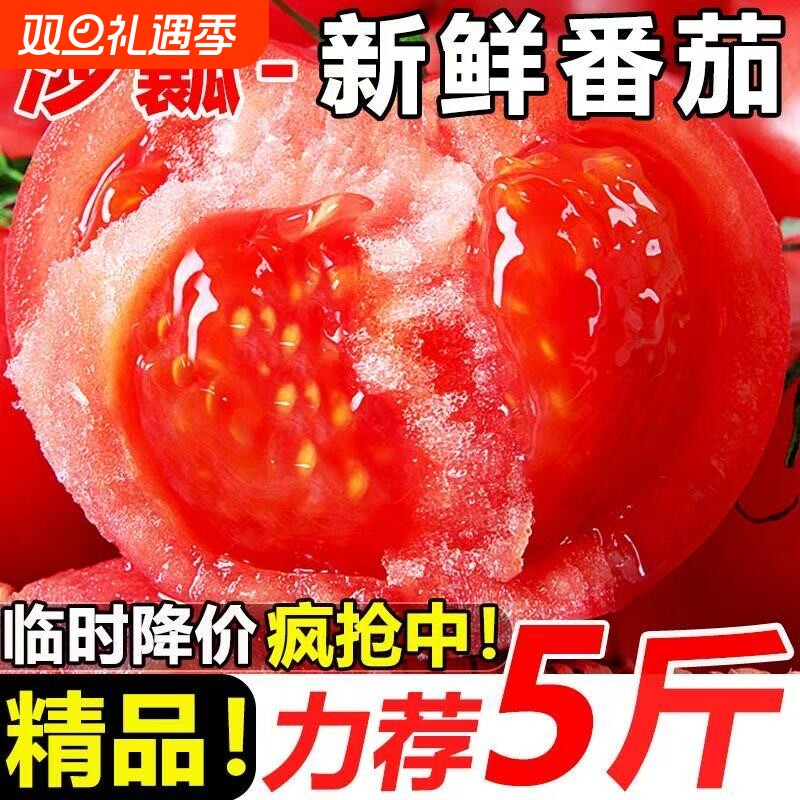 普罗旺斯西红柿新鲜沙瓤生吃番茄