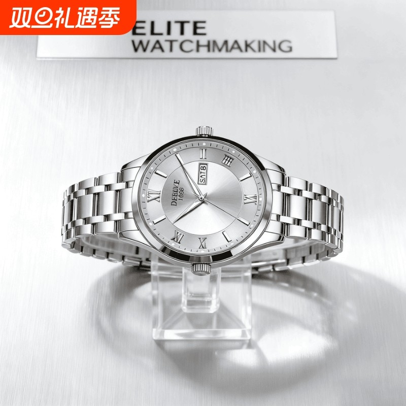 全自动名牌手表男士非机械表学生潮流镂空全自动十大防水男款正品