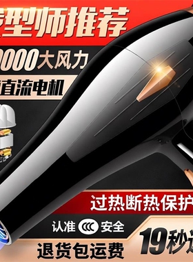 发廊大风力速干恒温吹风机