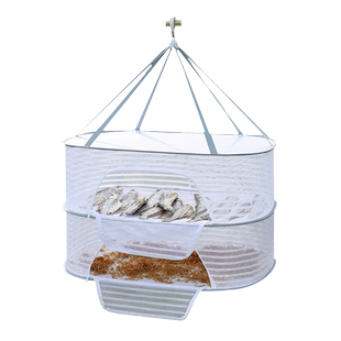 晾晒菜网折叠晒鱼干菜晾衣服袜子的网兜干货神器防蝇收纳神器晒干