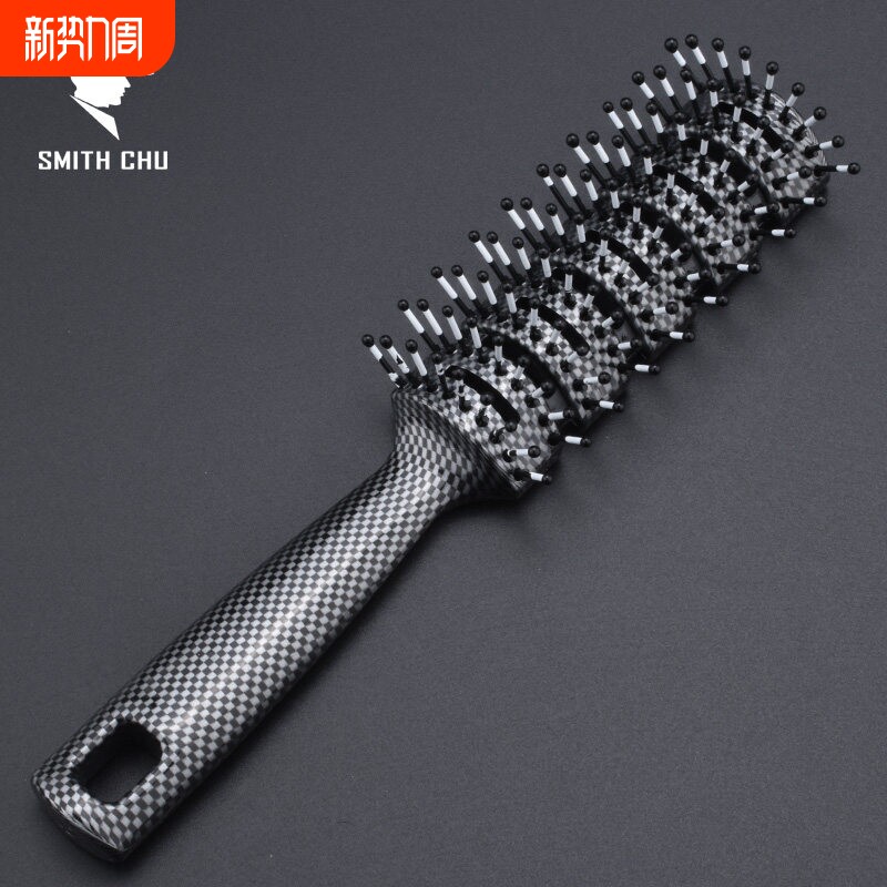 梳子排骨梳男士吹头发专用造型神器按梳蓬松摩定发型女家用理发