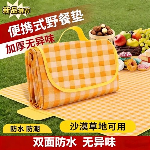 野餐垫防潮垫加厚便携户外露营