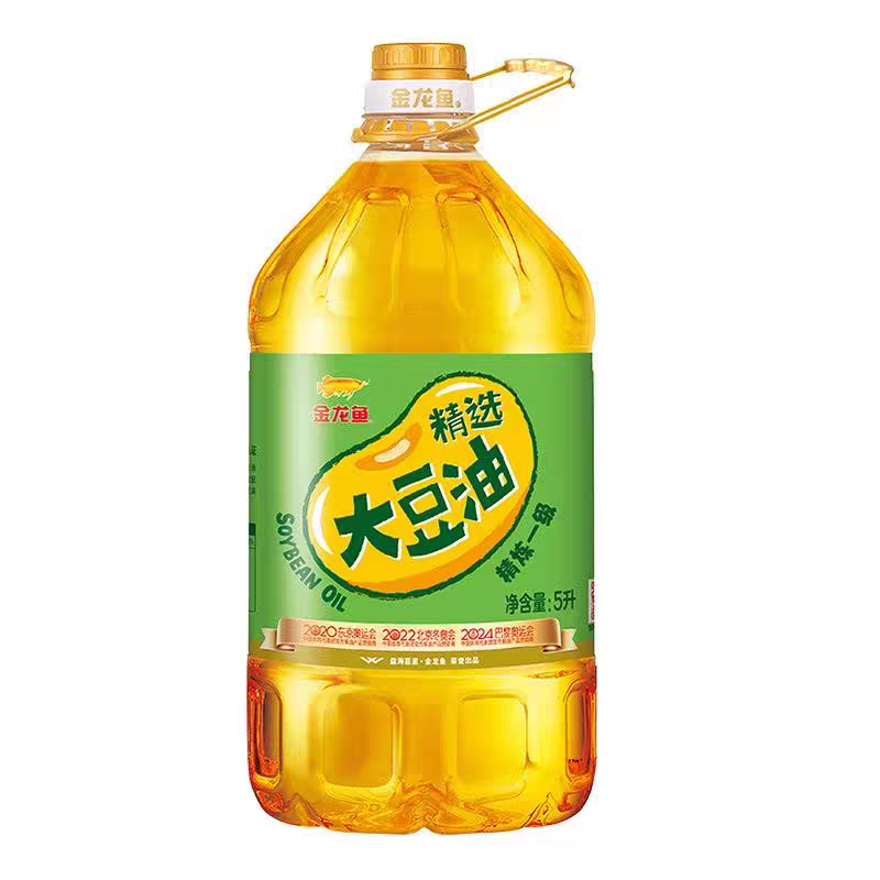 【金龙鱼】精选大豆油5L/桶 整箱