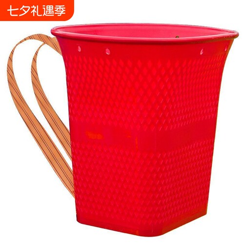 农用巨大型号塑料背篓加大加厚塑胶背篼农用家用大背筐蔬菜背篓