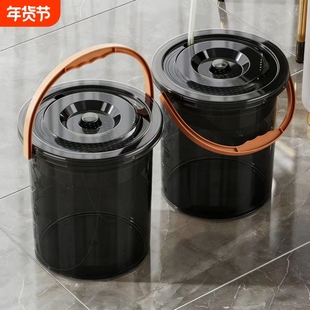 茶水桶废水桶干湿分离茶台专用垃圾桶茶水小茶桶茶渣桶高级大容量