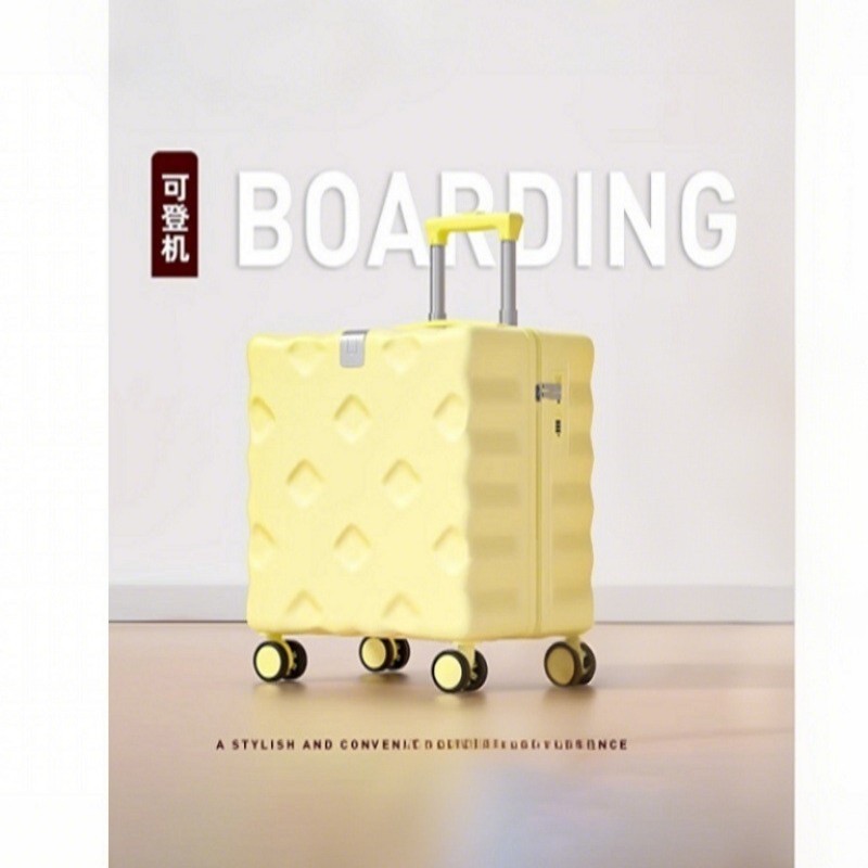 行李箱18英寸可上飞机女可登机箱拉杆箱儿童学生旅行箱静奢万向轮