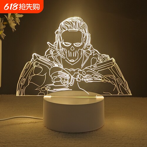 三角洲行动游戏手办小夜灯