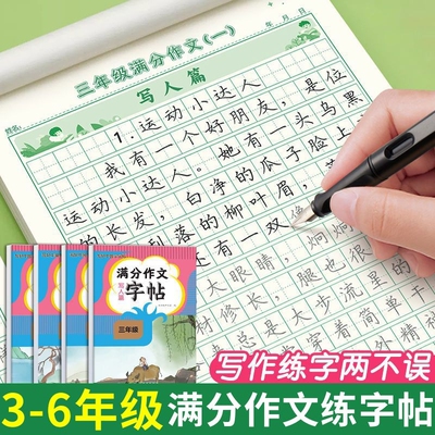 满分作文练字帖写作练字二合一