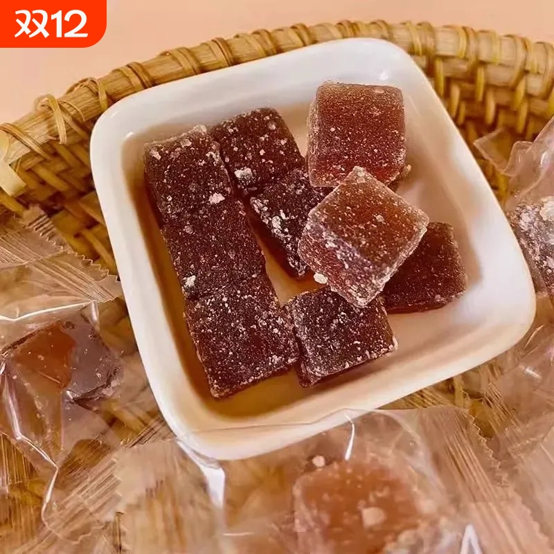 红糖酸枣仁软糕百合茯苓莲子小零食独立包装软糖中式糕点健康传统