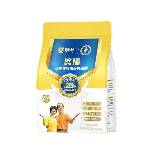 蒙牛金装中老年多维高钙奶粉悠瑞