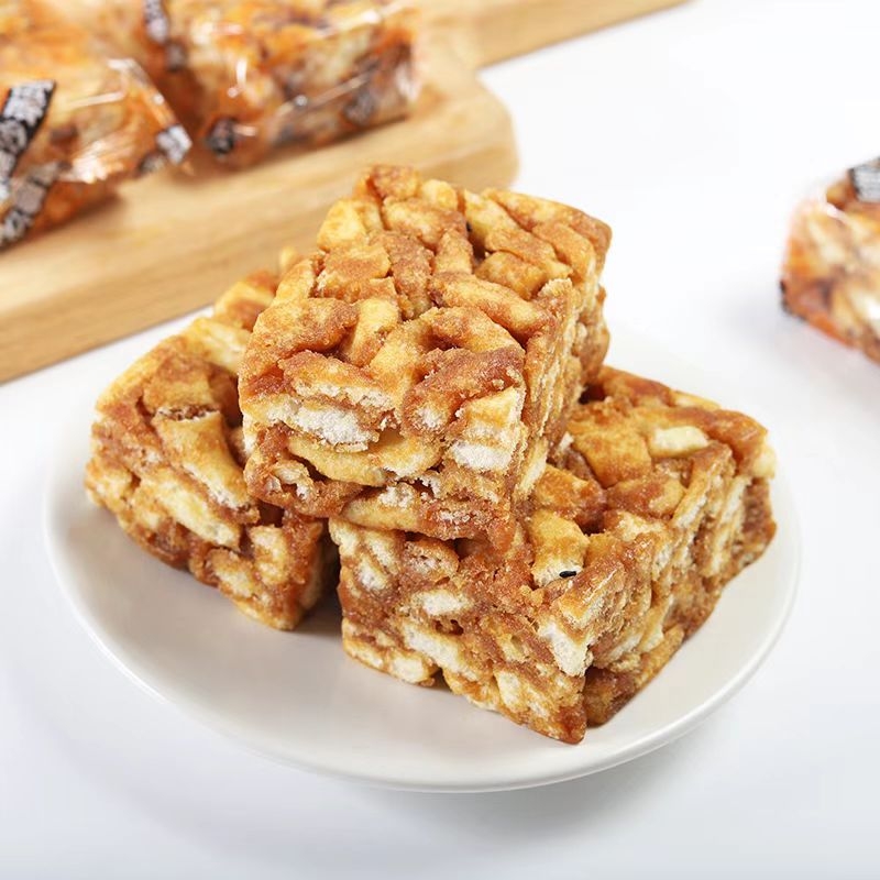 黑糖沙琪玛整箱正宗松软休闲早餐传统糕点零食老式沙琪玛独立包装