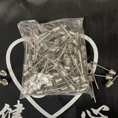 篮球足球排球球类球针钢针打气球针100个配件