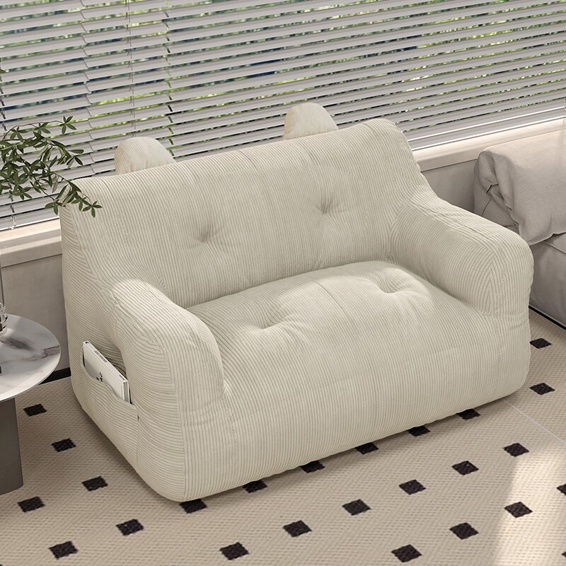 懒人沙发双人可睡卧室阳台房间可躺小豆袋椅客厅2025新款小户型