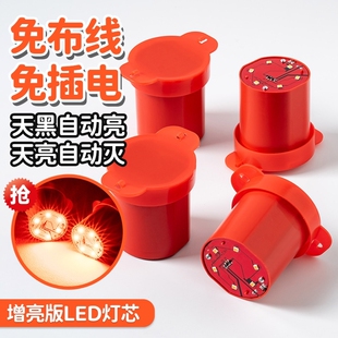 2026年免插电led灯笼灯泡专用灯防水电池款感应灯放灯笼灯泡