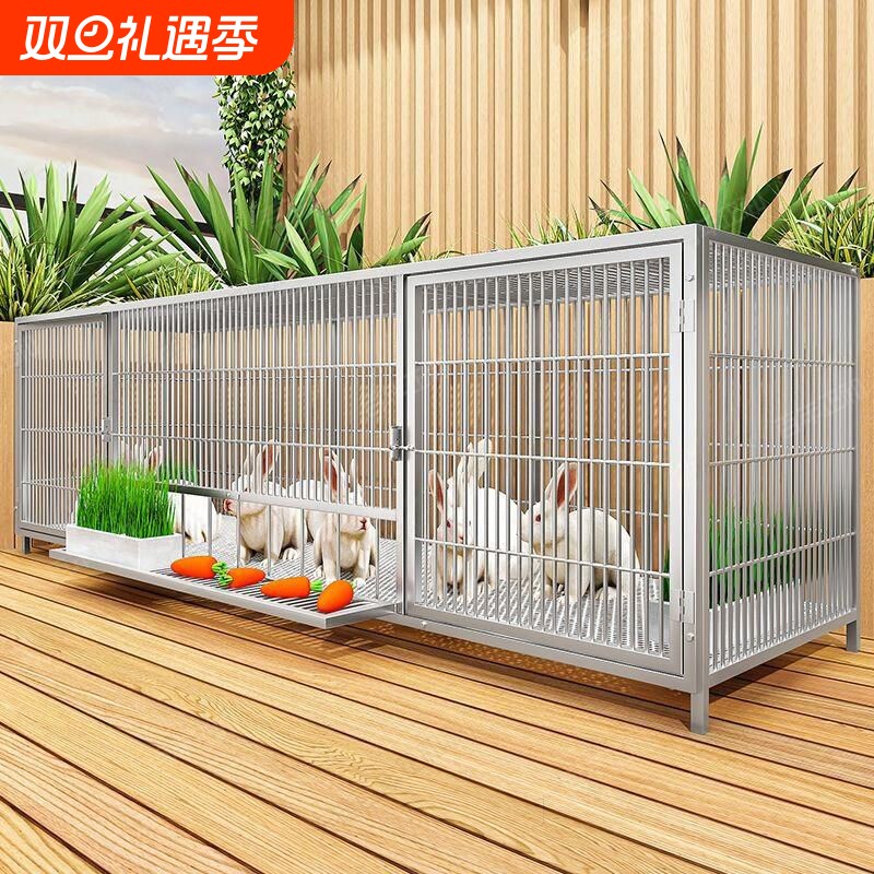 兔笼子家用特大号室内养殖专用兔子加密铁丝网鸡鸭笼荷兰猪鸽子笼