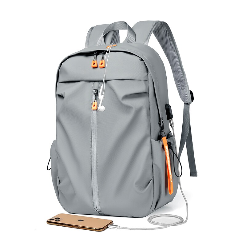 双肩包男士背包大学生书包15.6电脑包商务旅行包防水笔记本户外