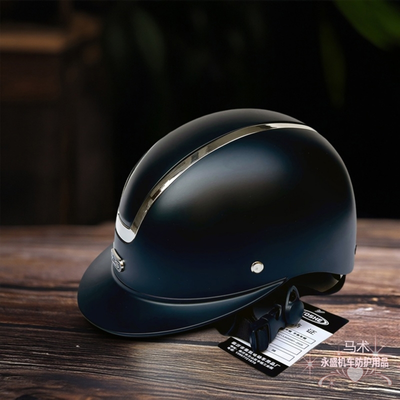 儿童马术头盔马术装备骑马帽子可调节男女士通用平衡车电动车头盔