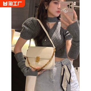 小ck高级感时尚腋下包女2024新款潮百搭斜挎包大容量通勤包手提