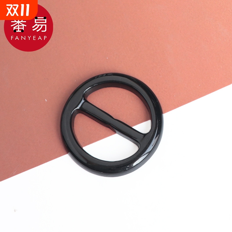 打结扣/衣角AF1sn0-丝巾扣衣角扣下摆圆形扣衬衫固定恤衫简
