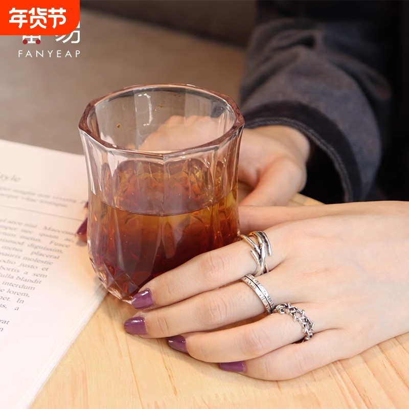 戒指/嘻哈A1vq0-简约复古小众设计做旧时尚个性男潮开口食指网,饰品/流行首饰/时尚饰品新,戒指/指环,淘宝优惠券,粉丝福利购,淘宝优惠卷