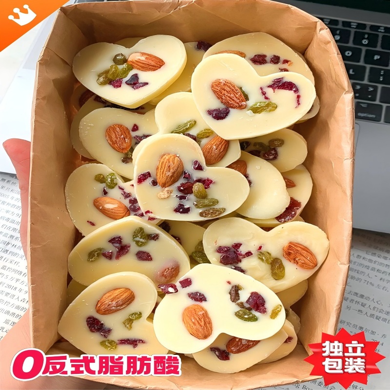 坚果炒酸奶片酸奶新吃法休闲零食