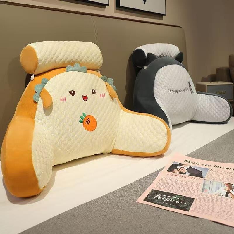 床头靠垫大靠背靠枕床头玩手机抱枕软包宿舍床上看书沙发护 腰靠