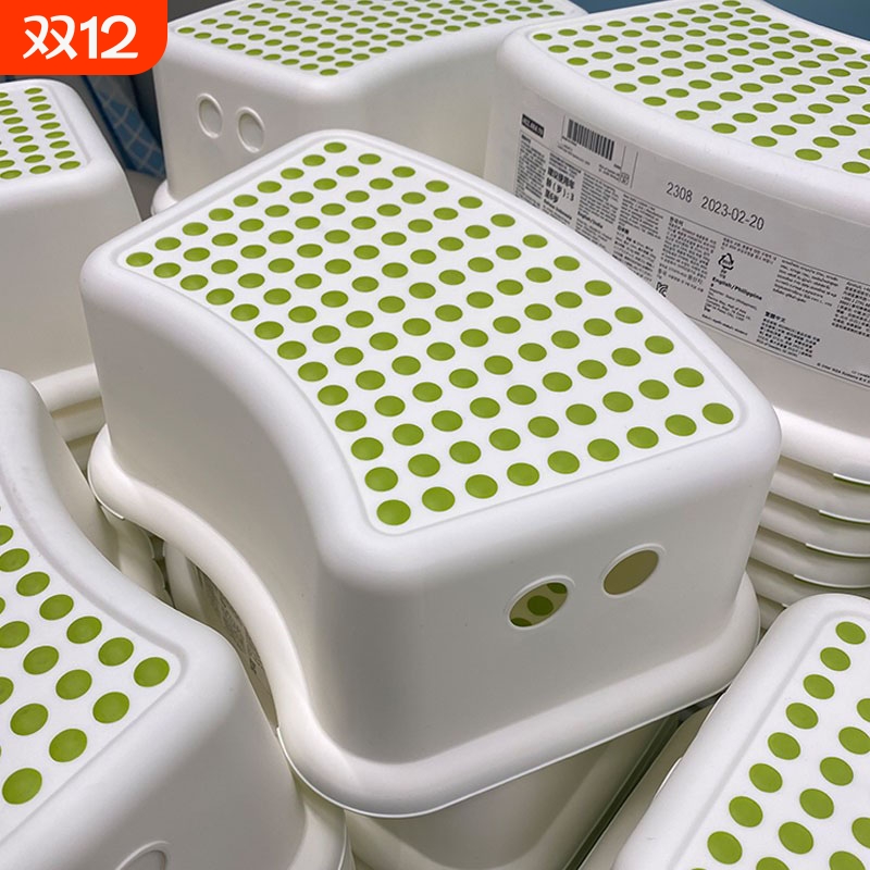 适用宜家加厚儿童凳子浴室脚踏凳小凳宝宝防滑洗脚凳垫脚凳马桶凳