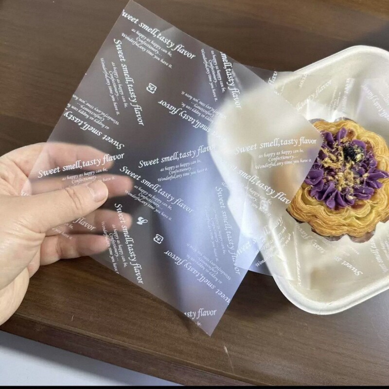 慕斯垫纸塑料花衬纸烘焙面包纸花胶纸蛋糕雪媚娘包装玻璃纸500张