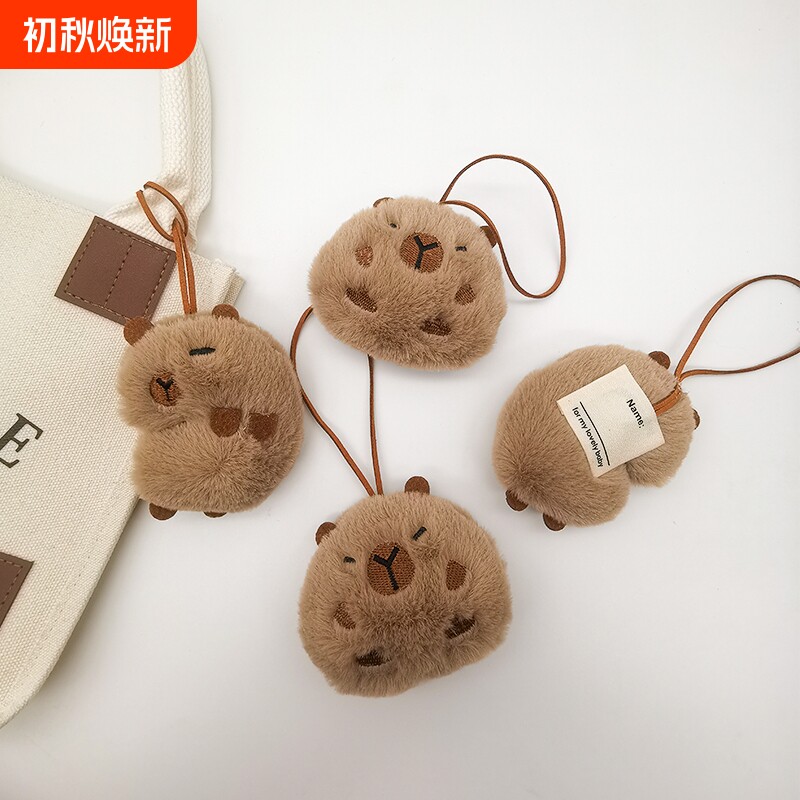 毛绒卡皮巴拉挂件|超7600人收藏图片