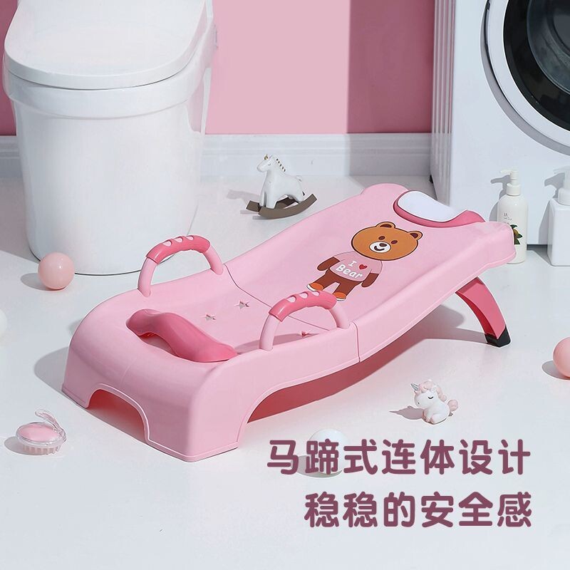 儿童洗头躺椅可折叠洗头神器宝宝家用洗头床小孩婴儿洗头发凳加厚