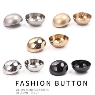 金属纽扣高档圆形蘑菇扣扣西装外套大衣毛呢扣子开衫金色银色衬衫