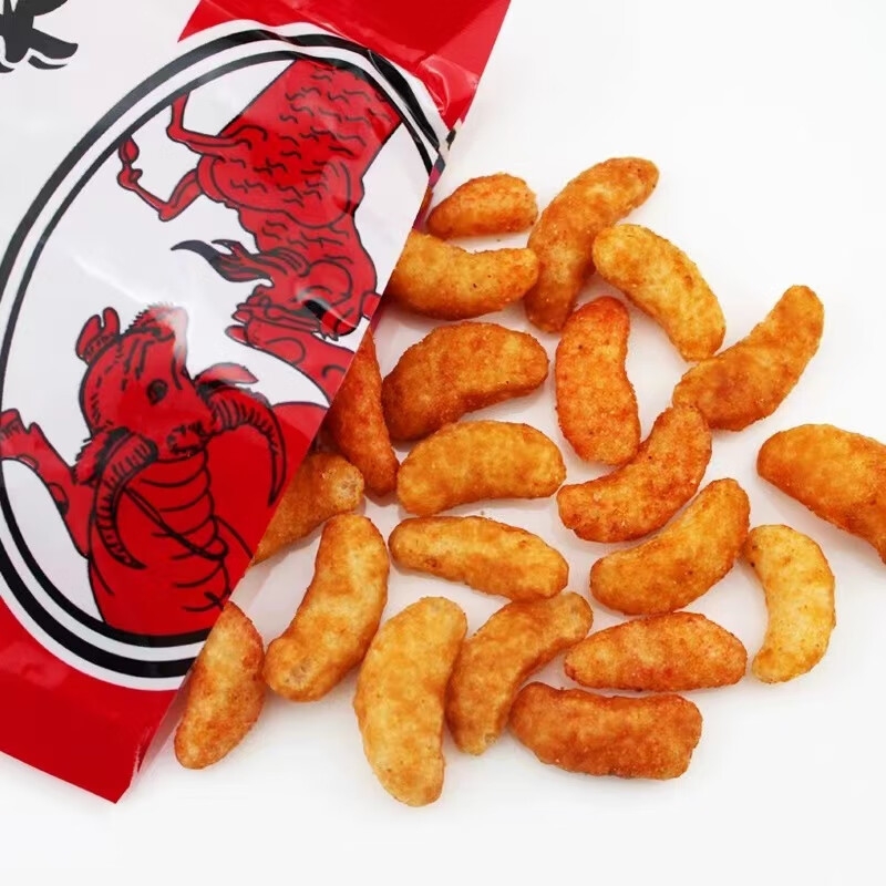 小米锅巴麻辣味牛肉味22g童年的回忆休闲零食大礼包整箱批發