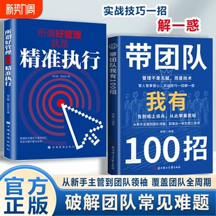 带团队我有100招管理不是天赋而是技术从新手主管到团队领袖 书籍 ****团队常见难题私营公司领导9大管理之道先让自己变得专业正版