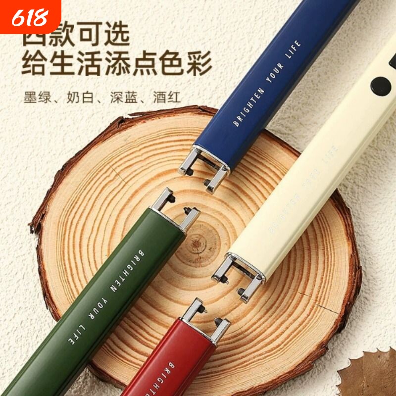 脉冲点火器香薰蜡烛专用打火机长手柄燃气煤气灶打火点香器充电