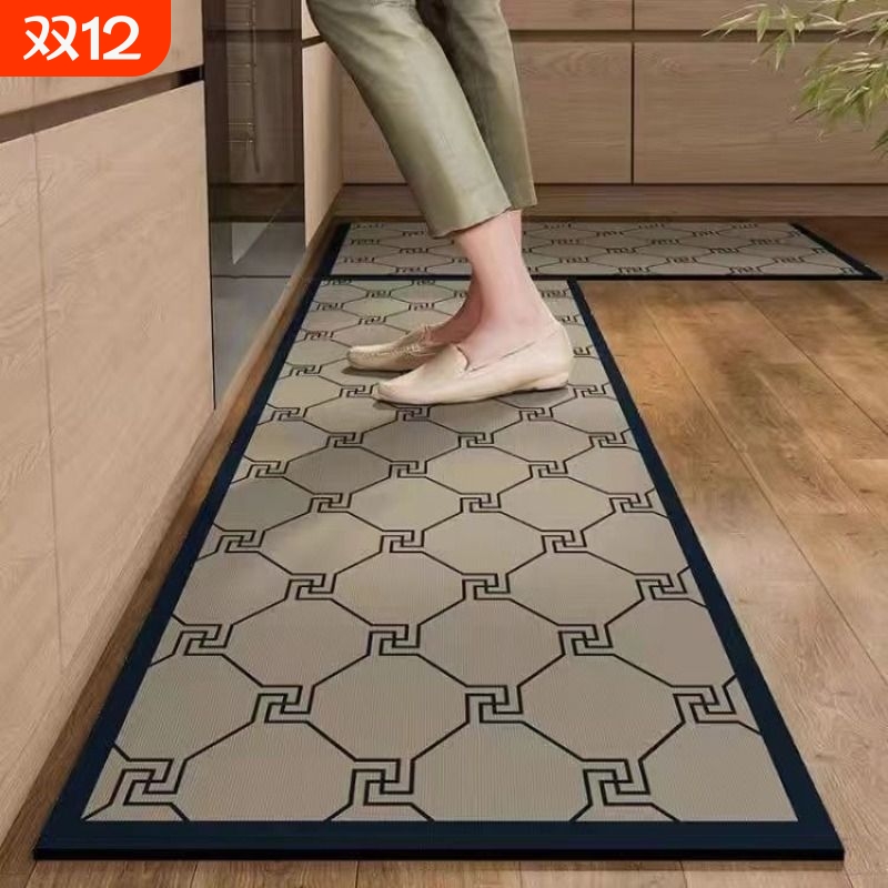 硅藻泥防滑厨房地垫|千人加购