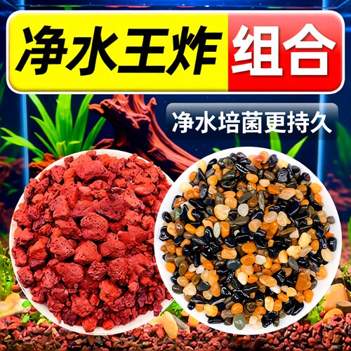 火山石溪流石5斤红色|万人加购