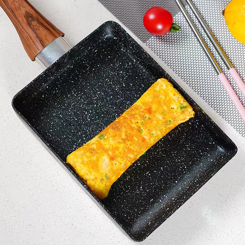 爱满屋厨房工具玉子烧方形不粘平底锅鸡蛋卷煎锅麦饭石小煎锅家用
