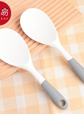 锅铲/硅胶BB1sn0-家用厨房炒菜铲子不伤锅炒锅烙饼煎饼煎蛋耐用