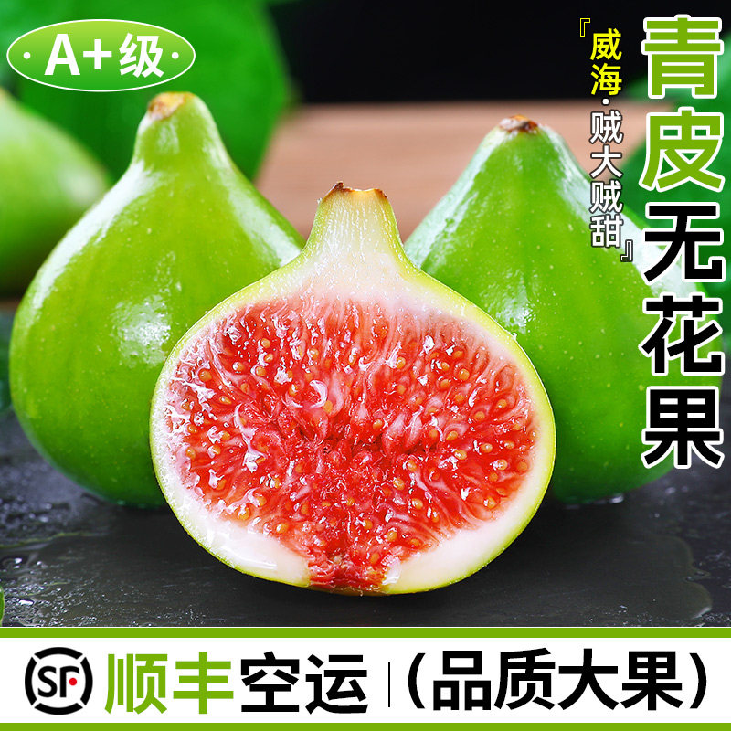 威海青皮无花果新鲜当季特产水果时令孕妇鲜果顺丰包邮糖包子大果