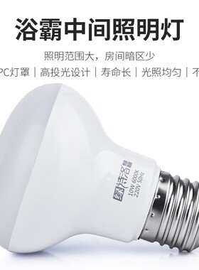 浴霸照明灯泡中间防水防爆led光源卫生间浴室取暖灯E27螺口小灯泡