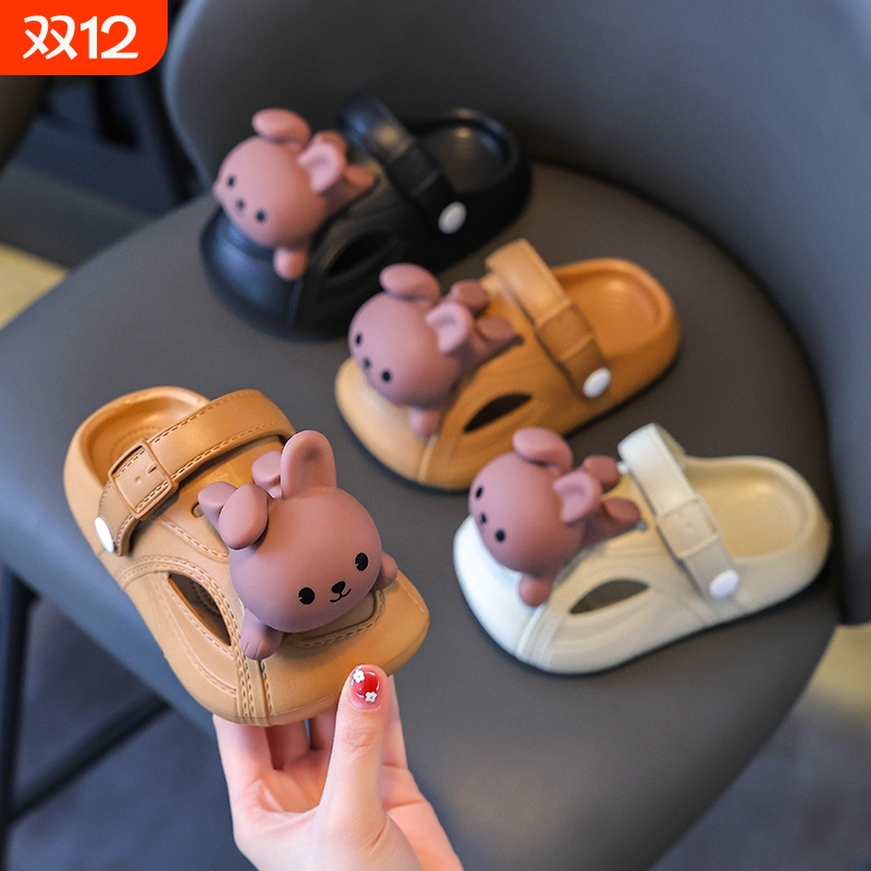 儿童拖鞋EVA卡通洞洞鞋