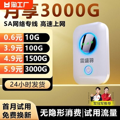 雷盛羽5g随身wifi三网切换