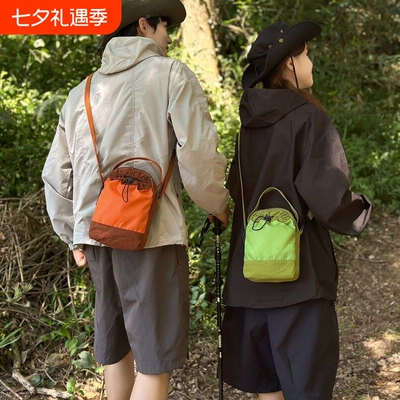 手机包通勤外出户外运动单肩斜挎包包山系新款旅游新款2026水壶