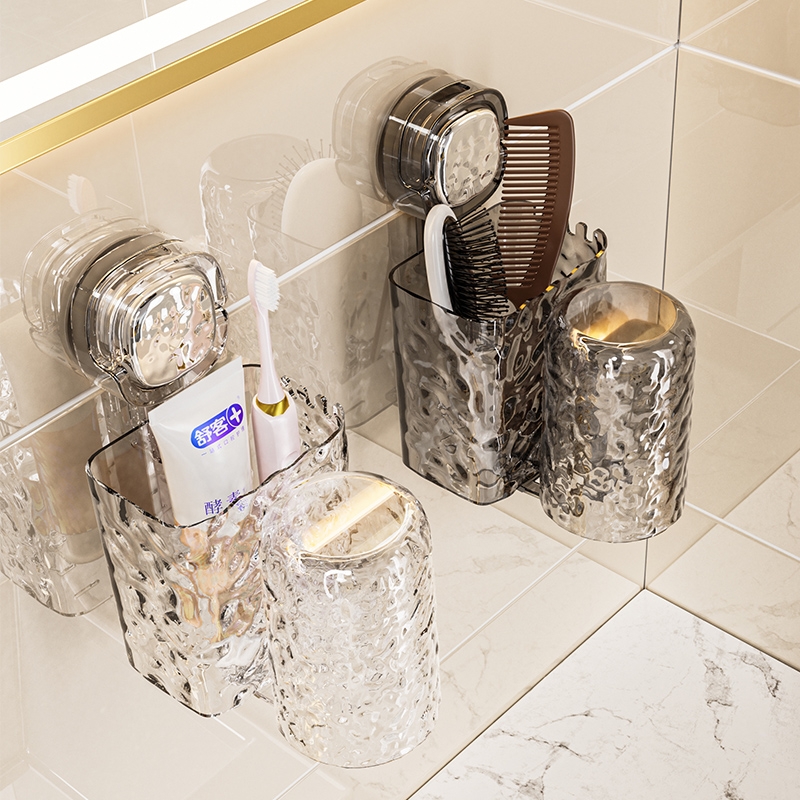 诗恒可沥水大众简约现代吸盘壁挂