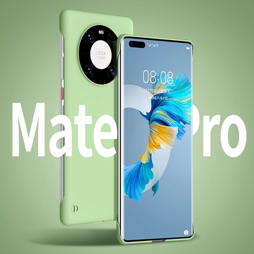适用华为mate40pro手机壳新款mt50液态硅胶保护套60半包超薄mate30pro无边框5G素皮版mate70pro专用p70手机套
